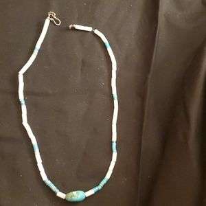 Shell and turquoise